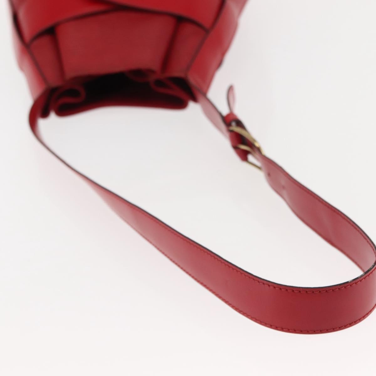 LOUIS VUITTON Epi Sac Depaule GM Shoulder Bag Red M80197 LV Auth BA6697