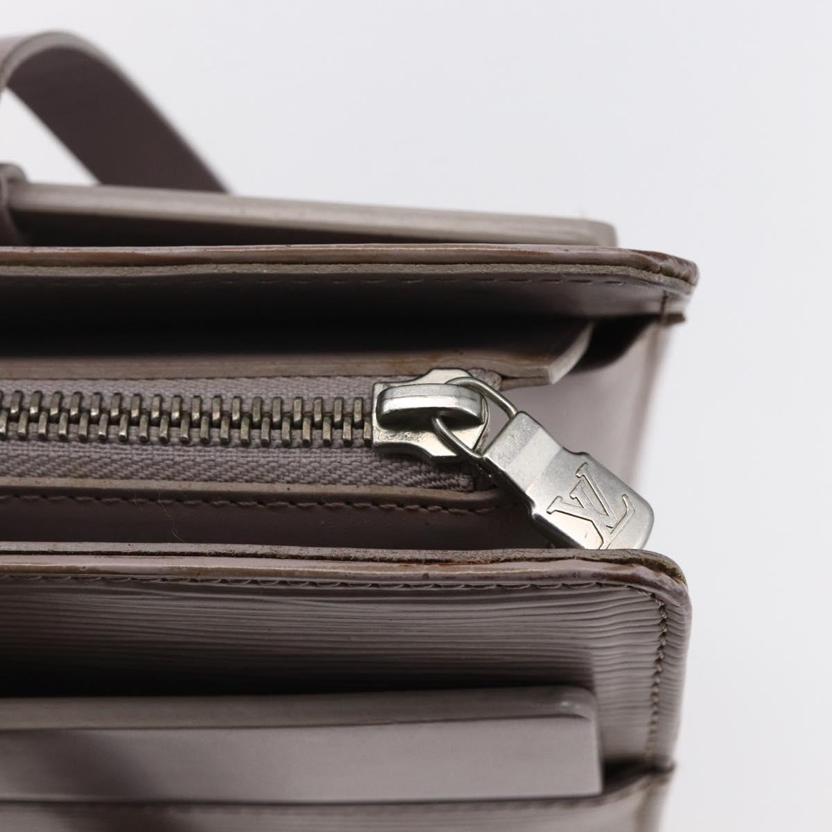 LOUIS VUITTON Epi Croisette GM Tote Bag Lilac M5250B LV Auth BA6699