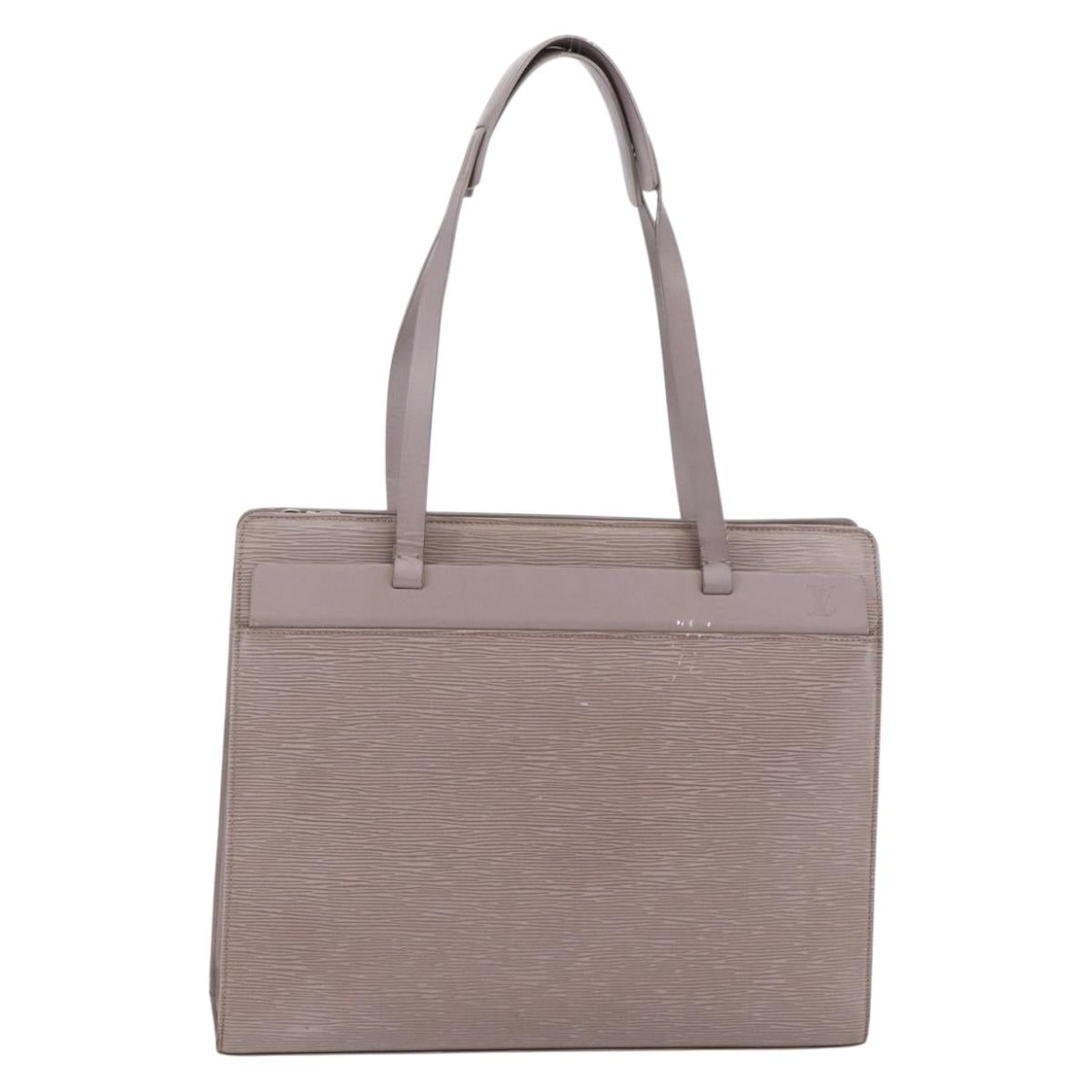LOUIS VUITTON Epi Croisette GM Tote Bag Lilac M5250B LV Auth BA6699
