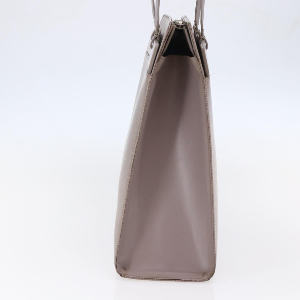 LOUIS VUITTON Epi Croisette GM Tote Bag Lilac M5250B LV Auth BA6699