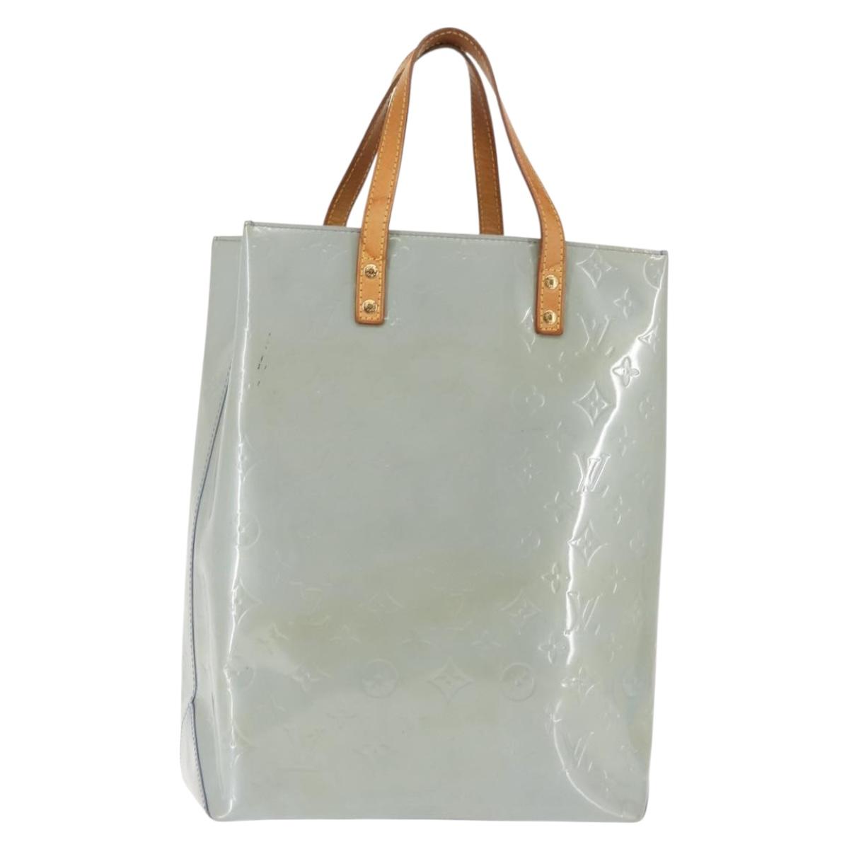 LOUIS VUITTON Monogram Vernis Reade MM Hand Bag Lavande M91226 LV Auth BA6710