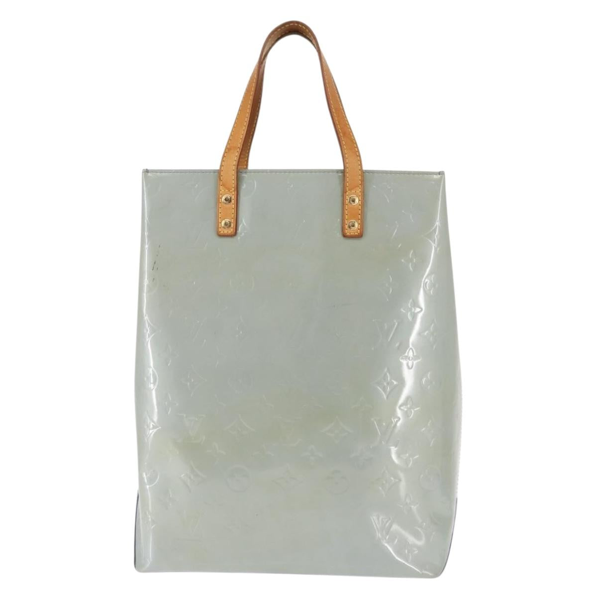 LOUIS VUITTON Monogram Vernis Reade MM Hand Bag Lavande M91226 LV Auth BA6710