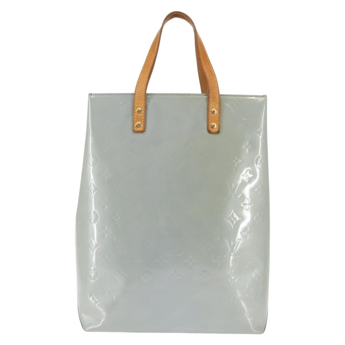 LOUIS VUITTON Monogram Vernis Reade MM Hand Bag Lavande M91226 LV Auth BA6710