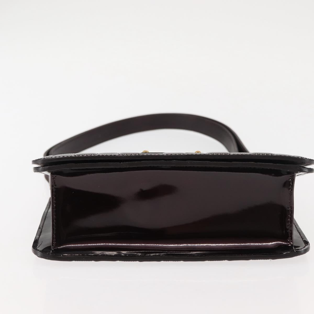 LOUIS VUITTON Damier Vernis Cabaret Shoulder Bag Car Mine M92126 LV Auth BA6718
