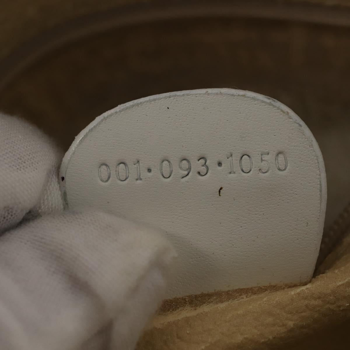 GUCCI Flora Shoulder Bag Canvas Beige Gold 001 093 1050 Auth BA6750