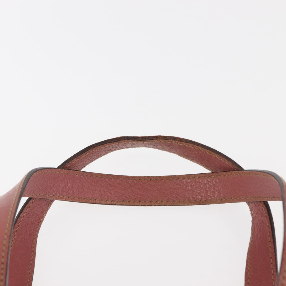 GUCCI GG Canvas Shoulder Bag Beige Gold 152457 Auth BA6775