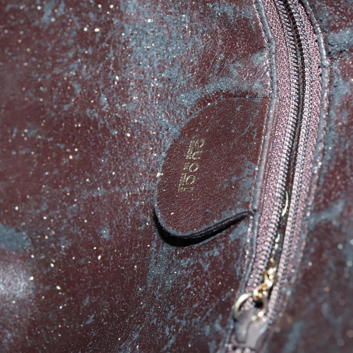 GUCCI Bamboo Hand Bag Leather 2way Brown Auth BA6789