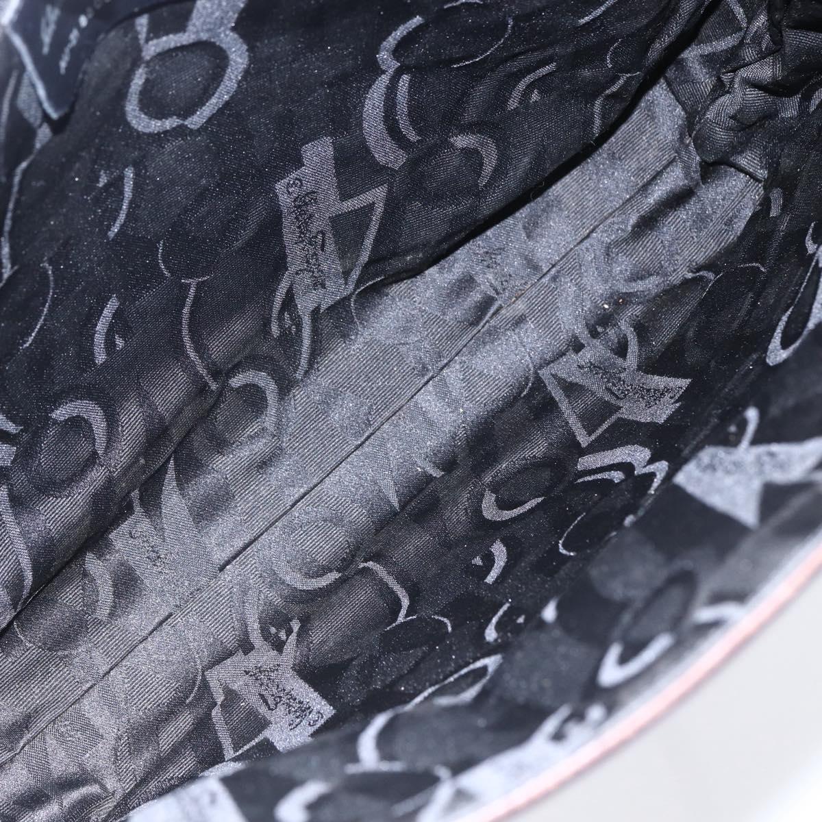 Salvatore Ferragamo Shoulder Bag Leather Brown Auth BA6796