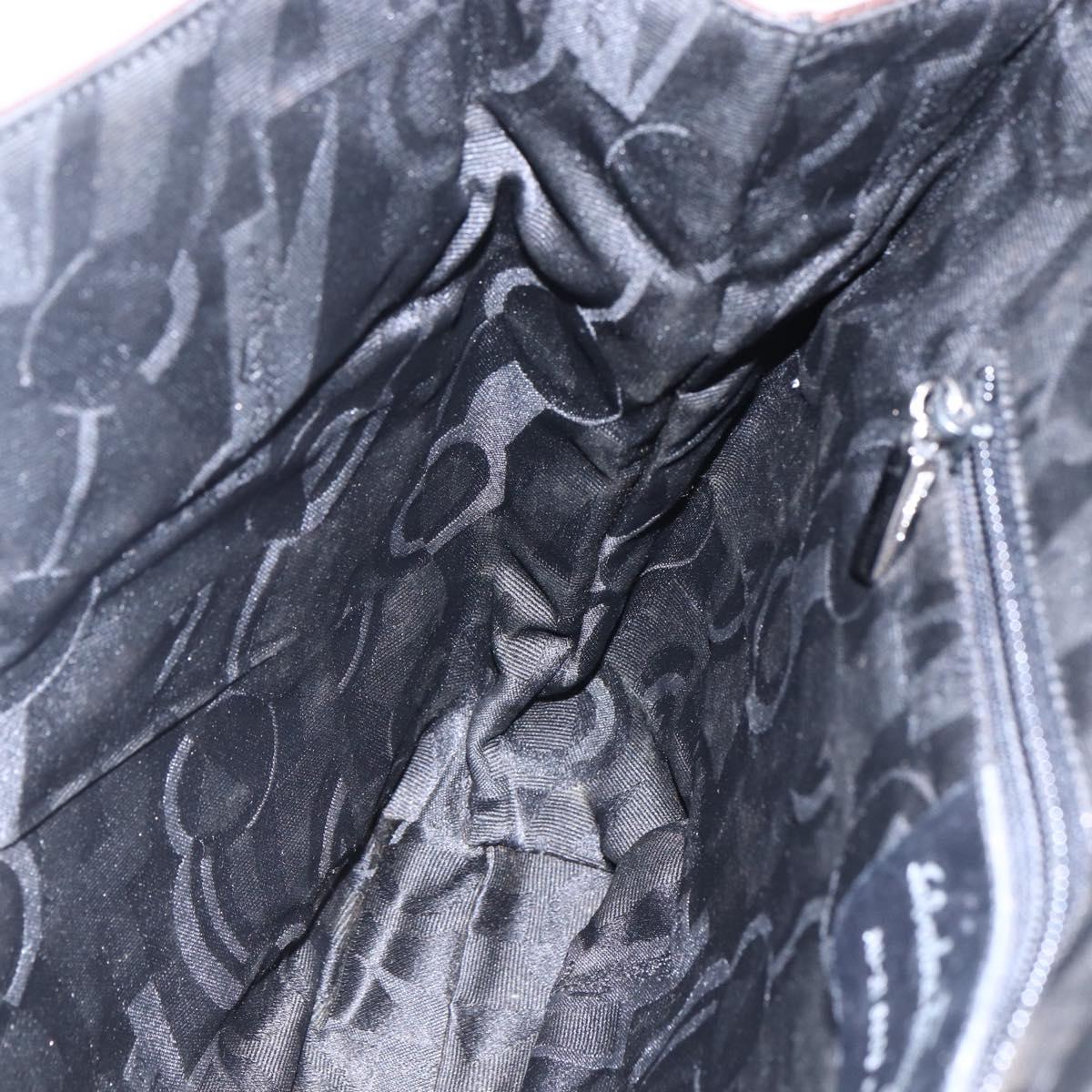 Salvatore Ferragamo Shoulder Bag Leather Brown Auth BA6796