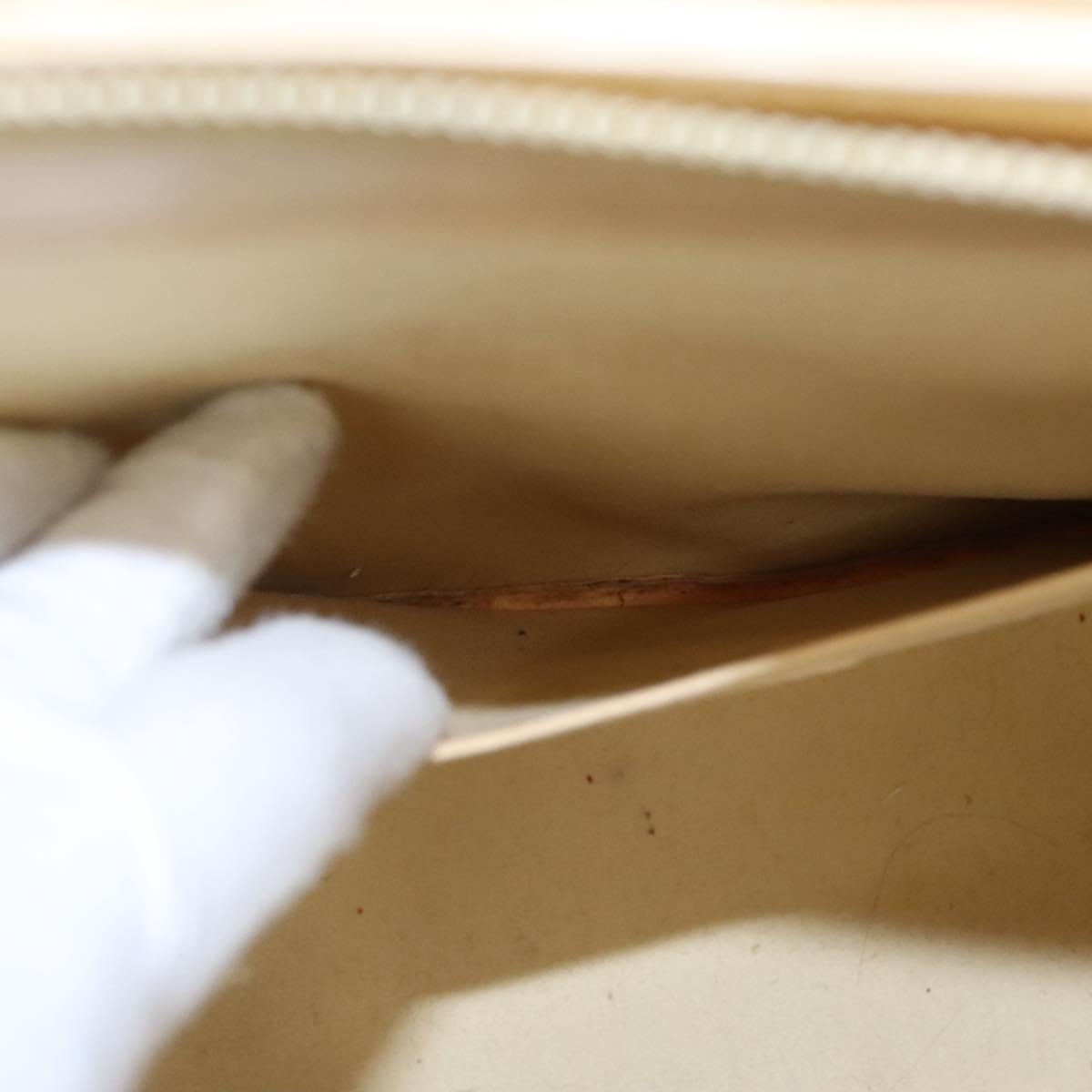 LOUIS VUITTON Epi Croisette PM Tote Bag Vanilla M5249A LV Auth BA682