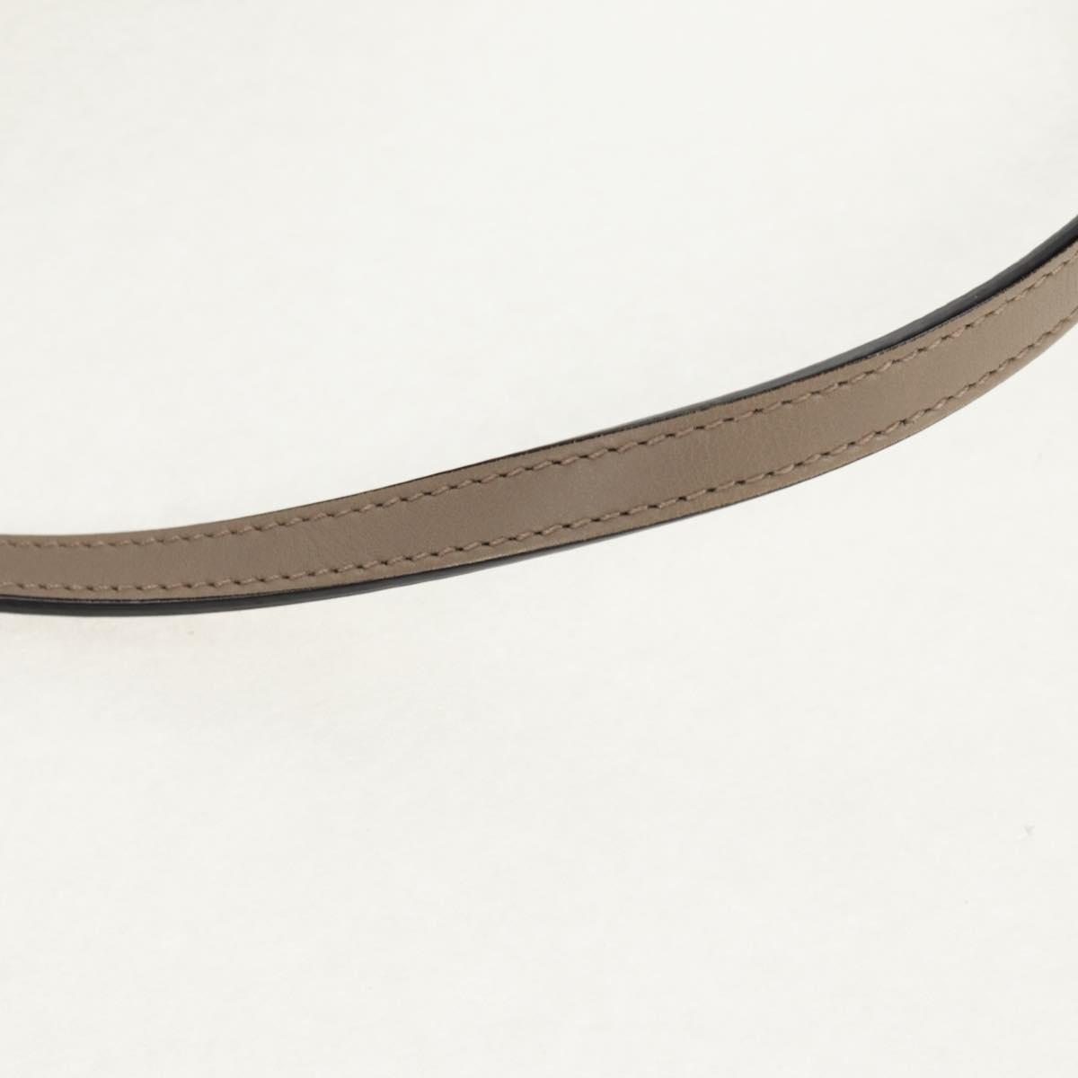 Chloe Fay Backpack Suede Leather Beige Gold Auth BA6829