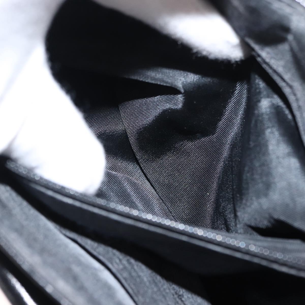 Chloe Shoulder Bag Leather Black Auth BA6833