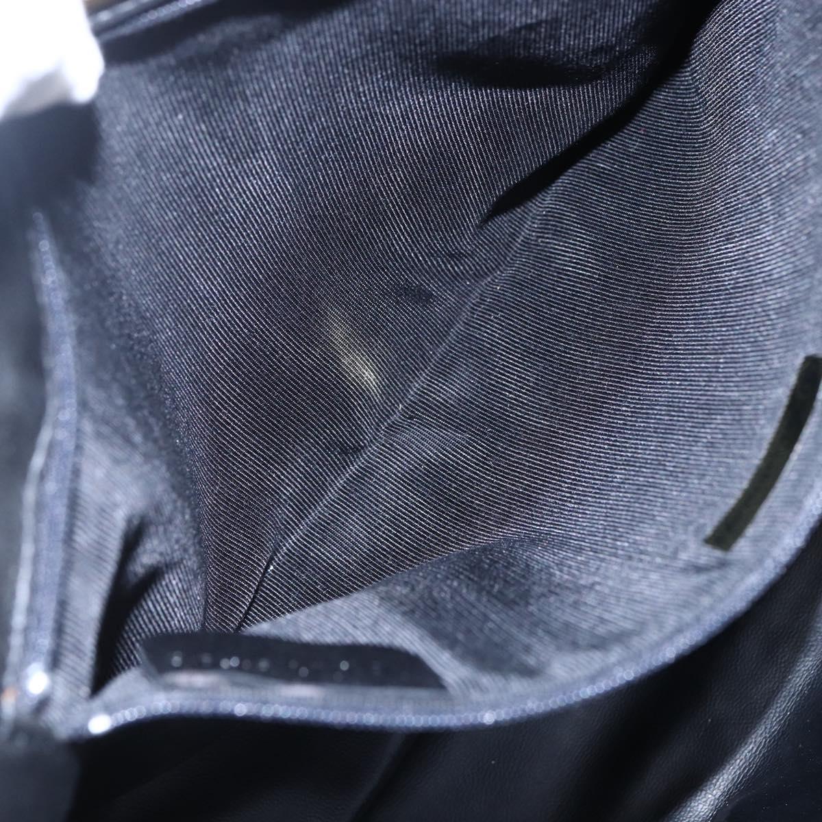 BALLY Hand Bag Leather White Auth BA6841