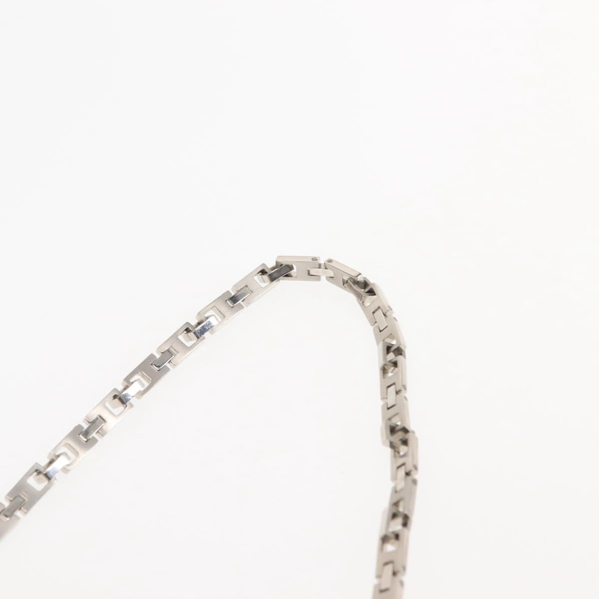 BALLY Chain Shoulder Bag Leather Black Auth BA6843