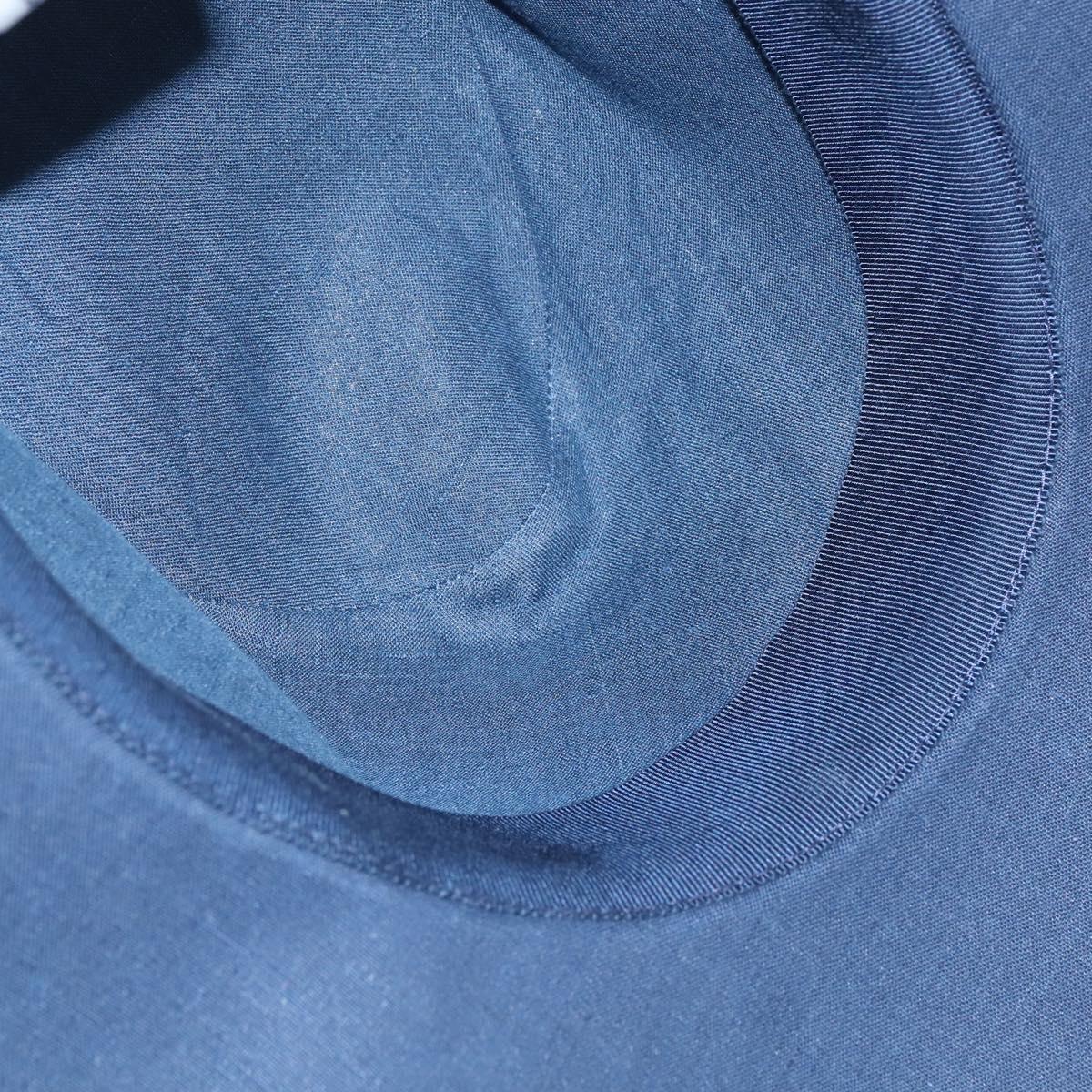 HERMES Hat Linen Navy Auth BA6848V