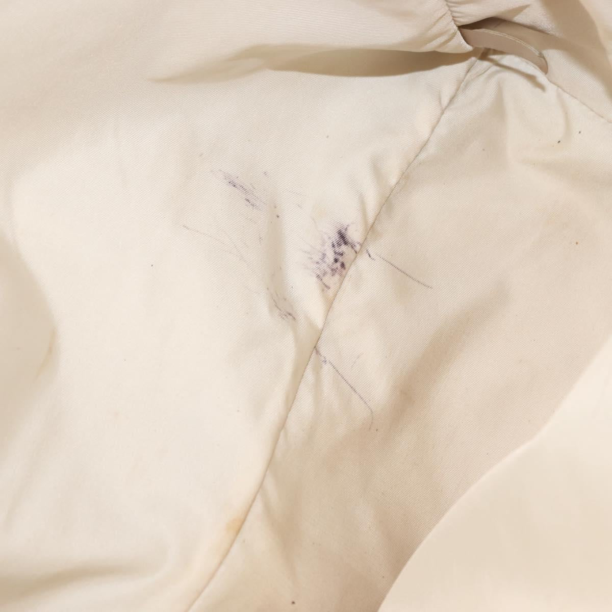 CHANEL New Travel Line Tote Bag Nylon Beige Gold CC Auth BA6872