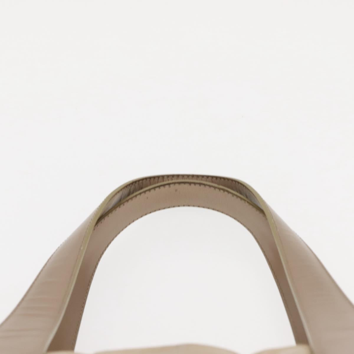 CHANEL New Travel Line Tote Bag Nylon Beige Gold CC Auth BA6872