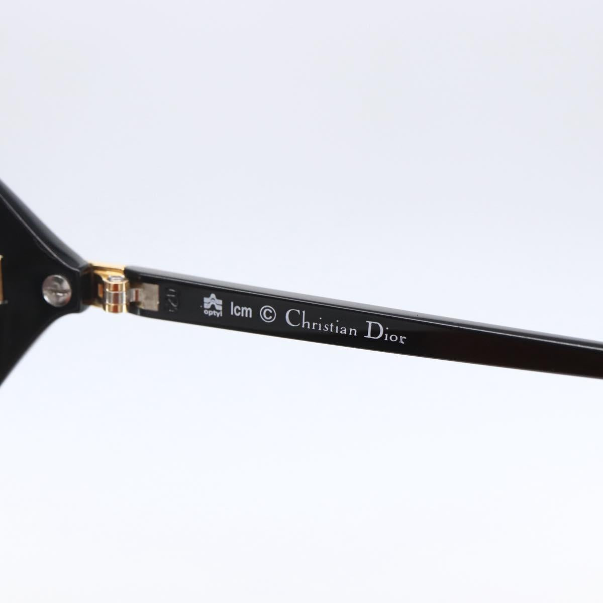 Christian Dior Sunglasses plastic Black Auth BA6882