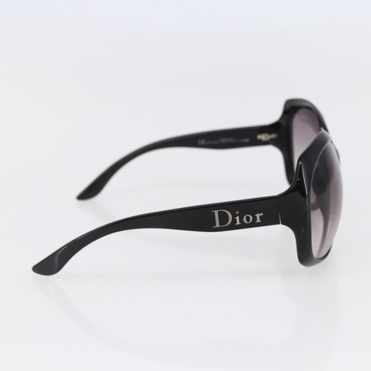 Christian Dior Sunglasses metal Black Auth BA6883