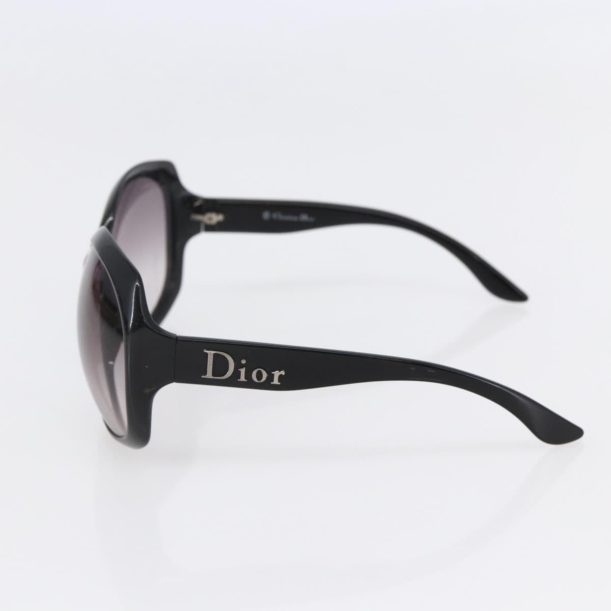 Christian Dior Sunglasses metal Black Auth BA6883