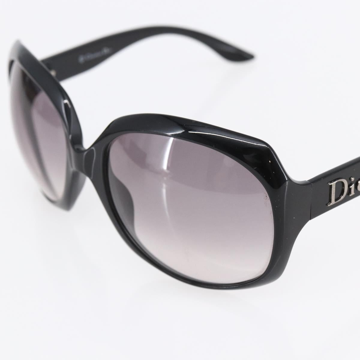 Christian Dior Sunglasses metal Black Auth BA6883