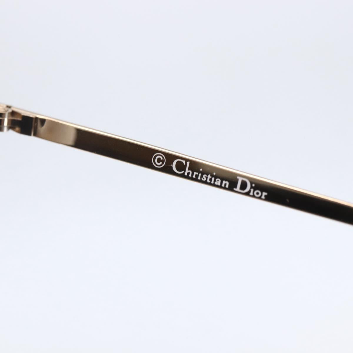 Christian Dior Sunglasses metal Brown Auth BA6884