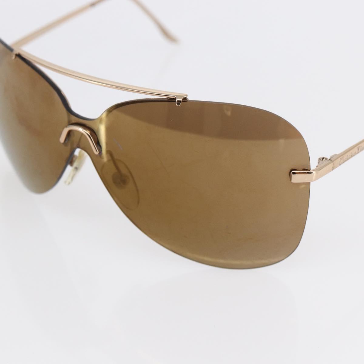 Christian Dior Sunglasses metal Brown Auth BA6884