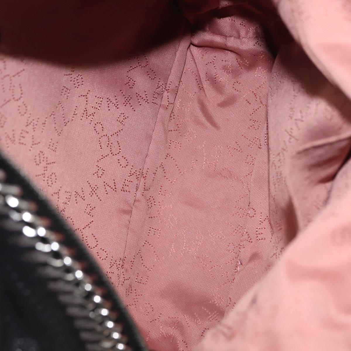 Stella MacCartney Falabella Backpack polyester Black Auth BA6897