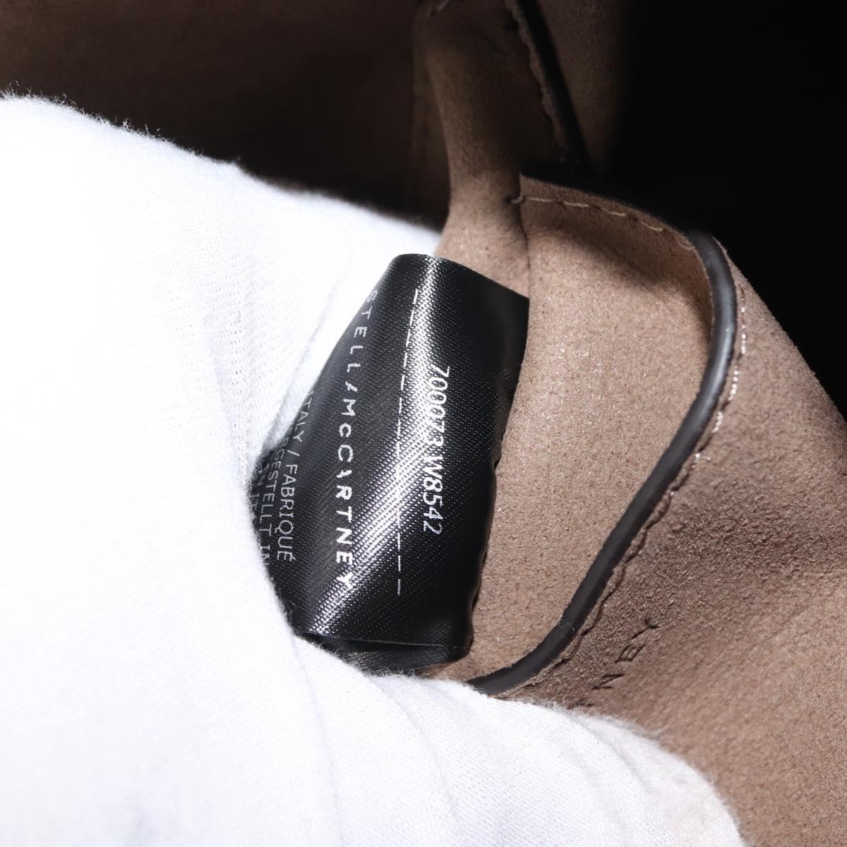 Stella MacCartney Shoulder Bag polyester Beige Auth BA6902