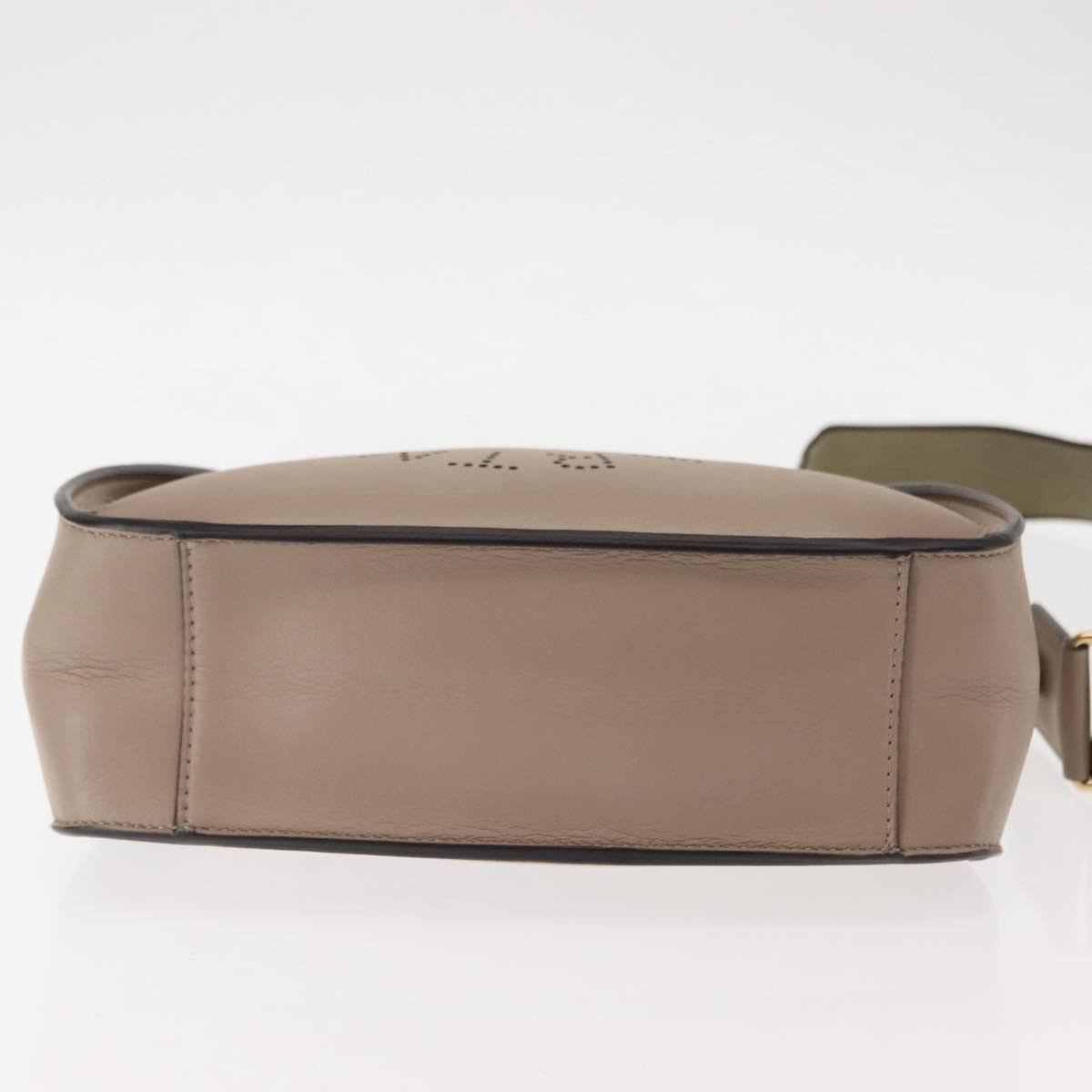 Stella MacCartney Shoulder Bag polyester Beige Auth BA6902