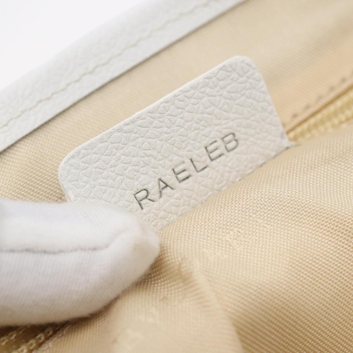 BVLGARI Shoulder Bag Leather Red White Auth BA6910