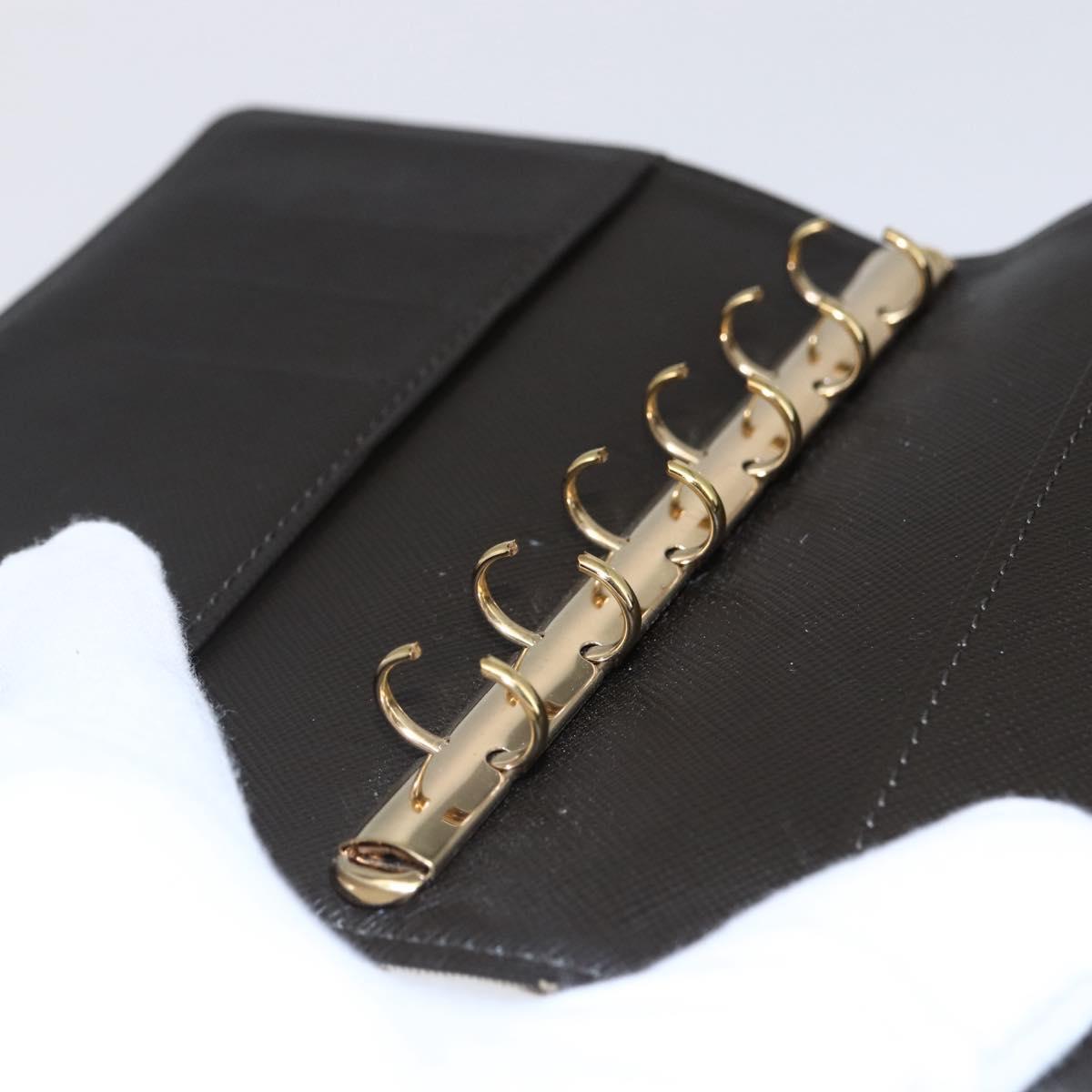 LOUIS VUITTON Monogram Mini Agenda PM Day Planner Cover Khaki R20911 Auth BA6916
