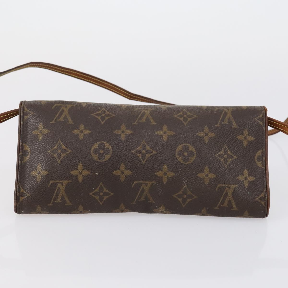 LOUIS VUITTON Monogram Clutch Bag 2Set LV Auth BA6919