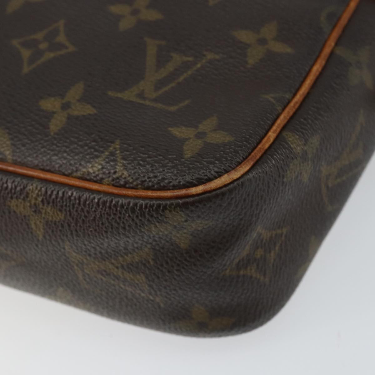 LOUIS VUITTON Monogram Compiegne 23 Clutch Bag M51847 LV Auth BA6924