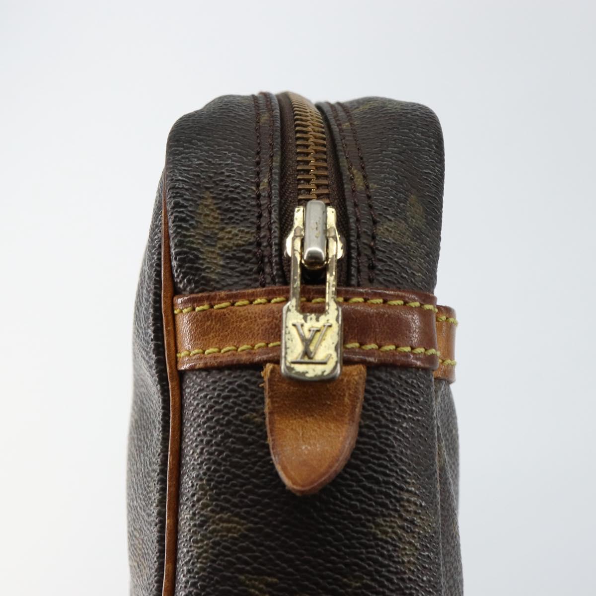 LOUIS VUITTON Monogram Compiegne 23 Clutch Bag M51847 LV Auth BA6924