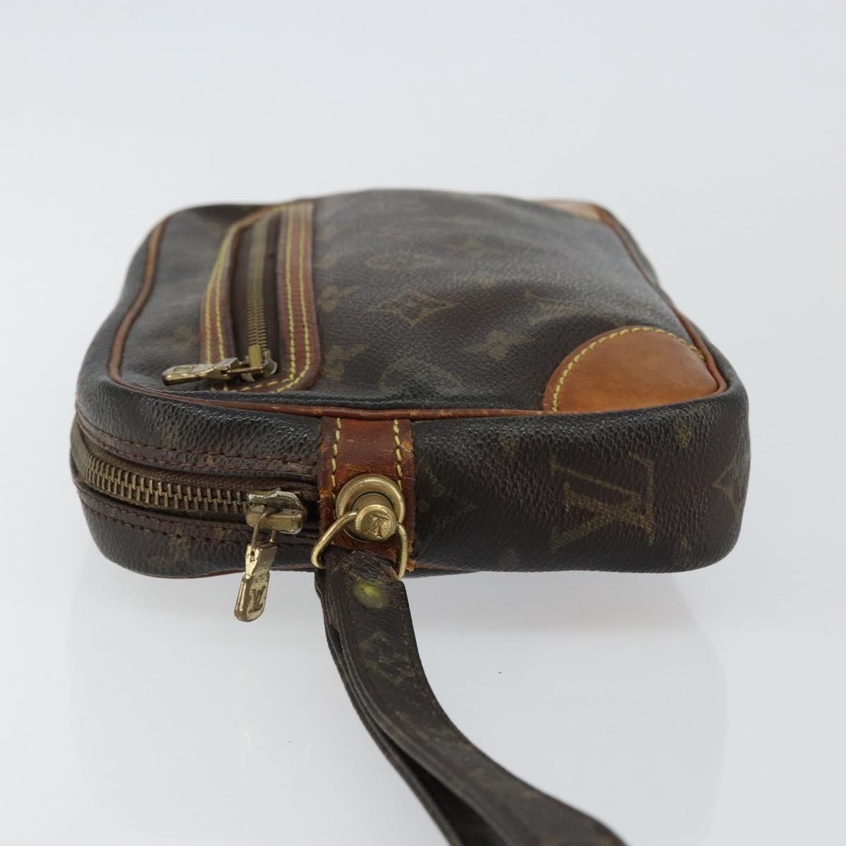 LOUIS VUITTON Monogram Marly Dragonne GM Clutch Bag M51825 LV Auth BA6925