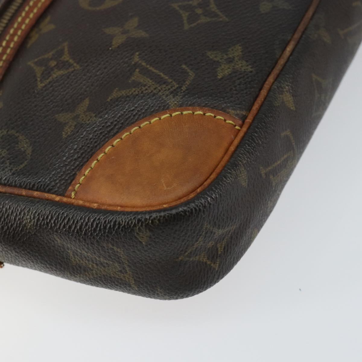 LOUIS VUITTON Monogram Marly Dragonne GM Clutch Bag M51825 LV Auth BA6925