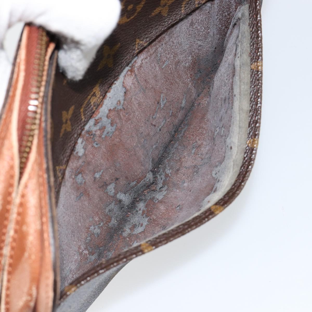 LOUIS VUITTON Monogram Orsay Clutch Bag M51790 LV Auth BA6926