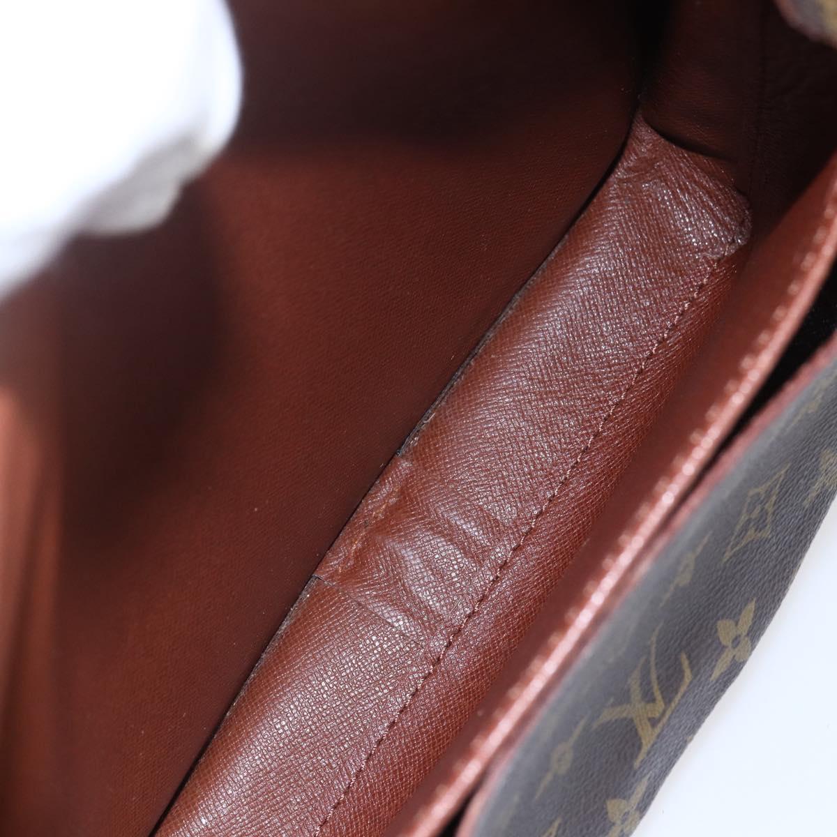 LOUIS VUITTON Monogram Cartouchiere MM Shoulder Bag M51253 LV Auth BA6928