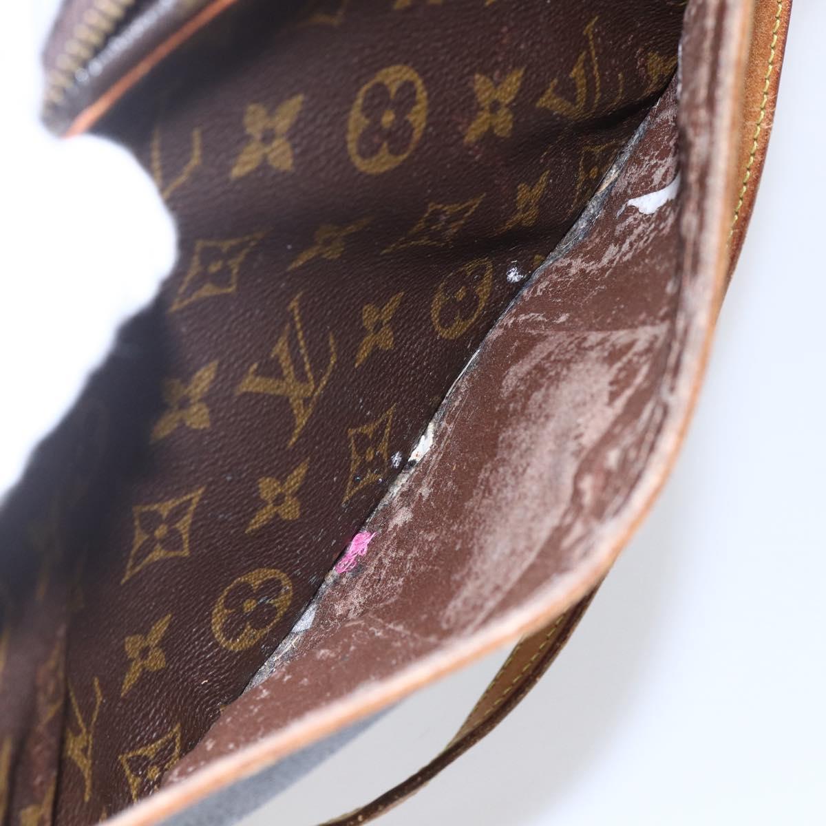 LOUIS VUITTON Monogram Jeune Fille MM Shoulder Bag M51226 LV Auth BA6933