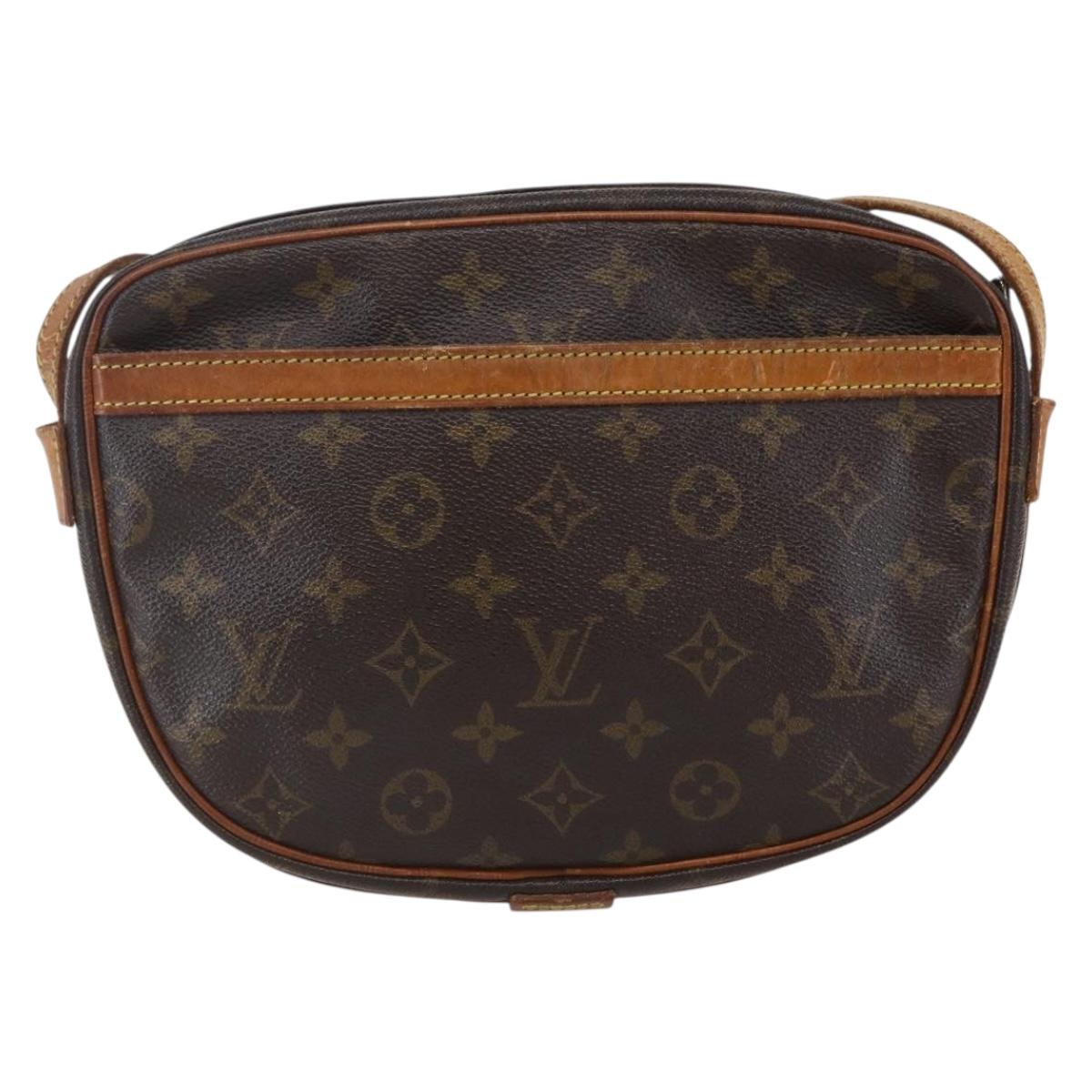 LOUIS VUITTON Monogram Jeune Fille MM Shoulder Bag M51226 LV Auth BA6933