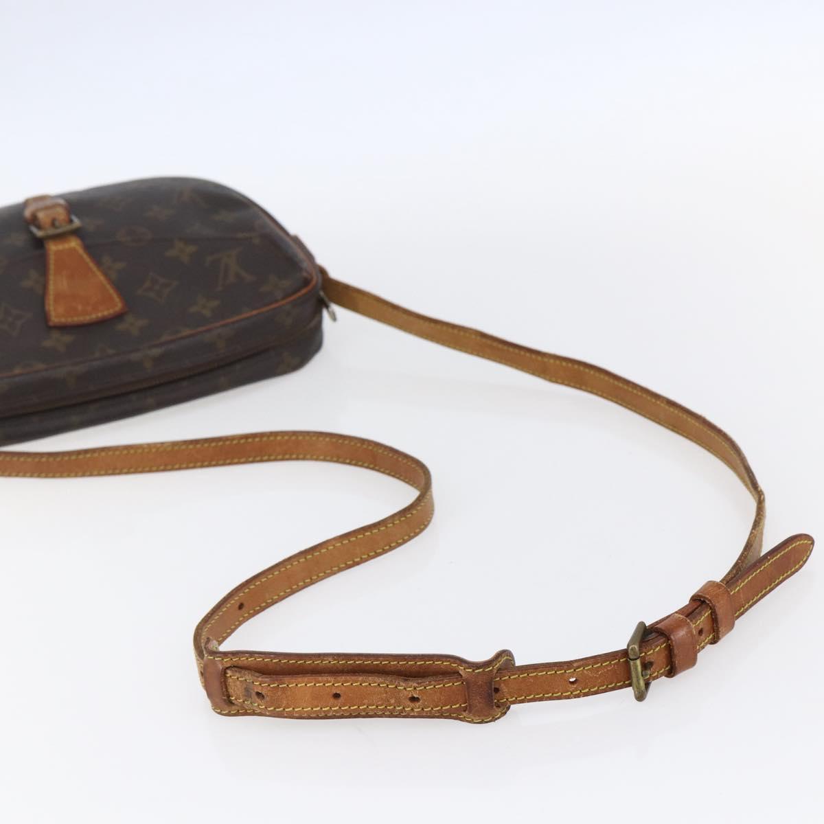 LOUIS VUITTON Monogram Jeune Fille MM Shoulder Bag M51226 LV Auth BA6933