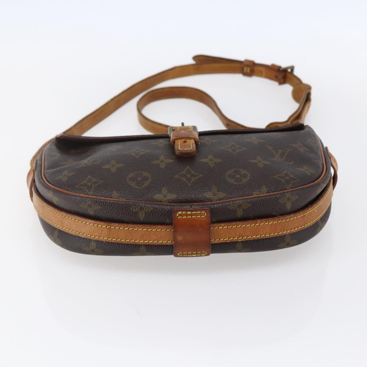 LOUIS VUITTON Monogram Jeune Fille MM Shoulder Bag M51226 LV Auth BA6933