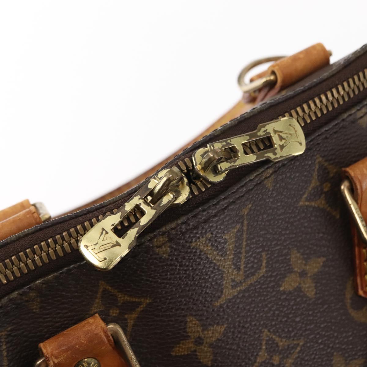 LOUIS VUITTON Monogram Alma Hand Bag M51130 LV Auth BA6942
