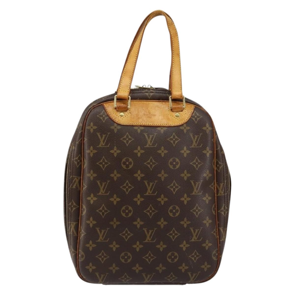 LOUIS VUITTON Monogram Excursion Hand Bag M41450 LV Auth BA6947