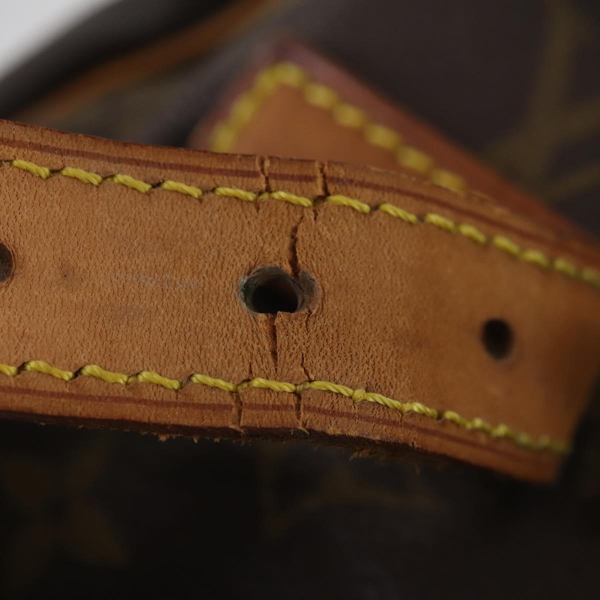 LOUIS VUITTON Monogram Saumur 35 Shoulder Bag M42254 LV Auth BA6948