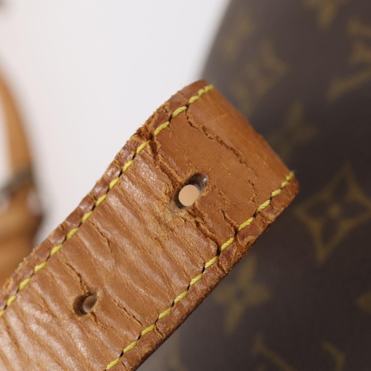 LOUIS VUITTON Monogram Saumur 35 Shoulder Bag M42254 LV Auth BA6948