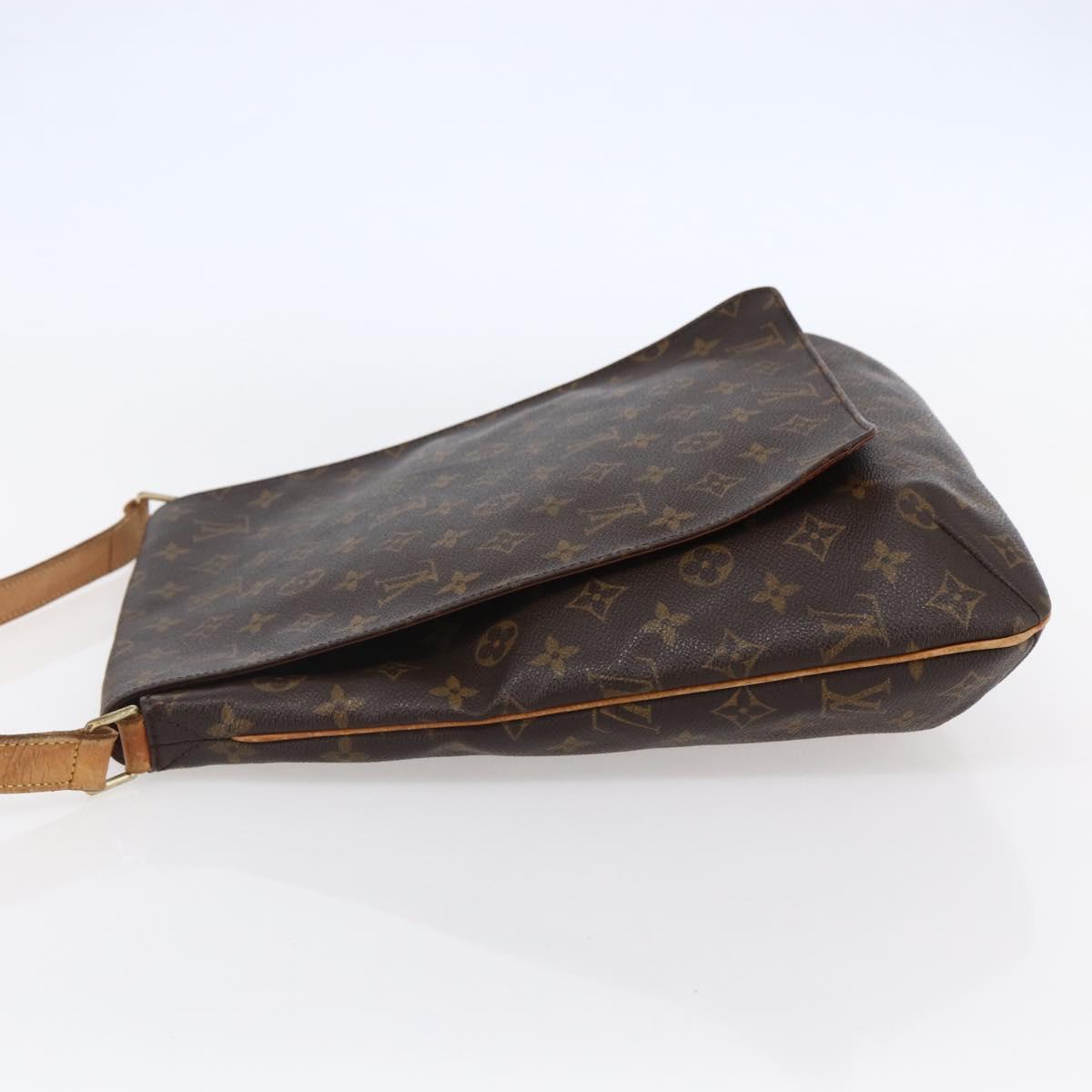 LOUIS VUITTON Monogram Musette Shoulder Bag M51256 LV Auth BA6949