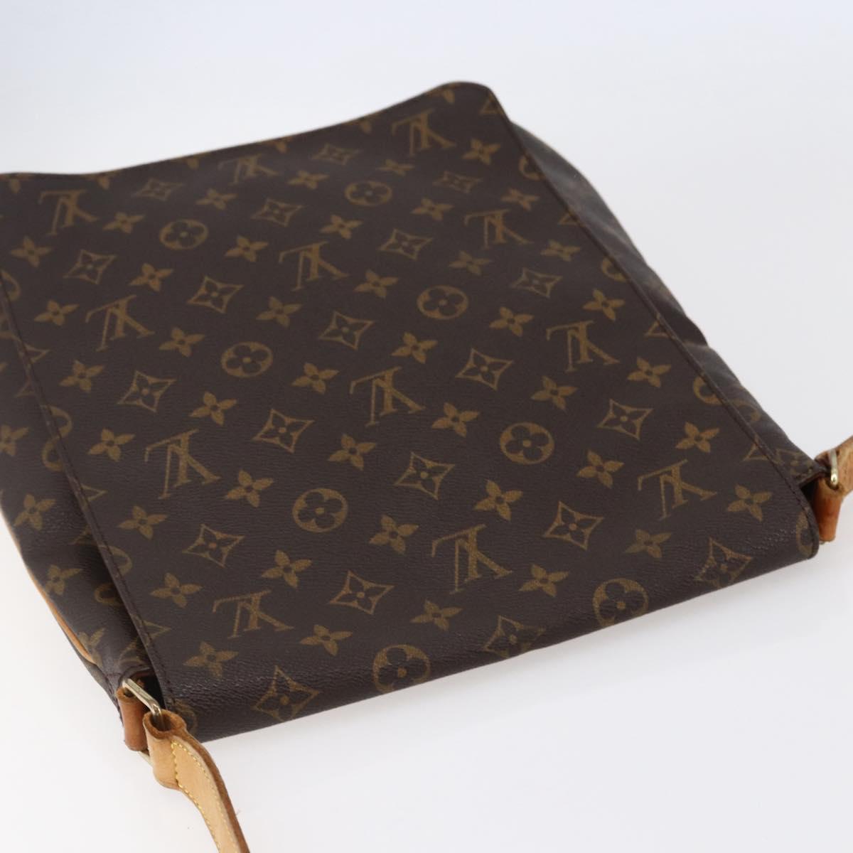 LOUIS VUITTON Monogram Musette Shoulder Bag M51256 LV Auth BA6949