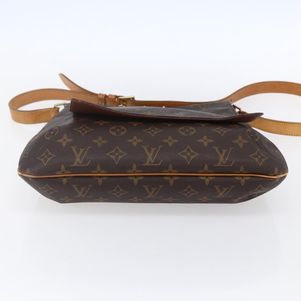 LOUIS VUITTON Monogram Musette Shoulder Bag M51256 LV Auth BA6949
